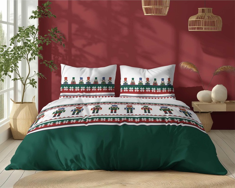 Pościel ZIMOWA 200x220 - bawełna 100% 5261 B (2)
