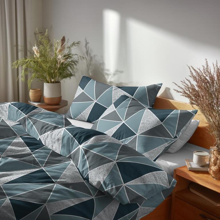Pościel z Kory 160x200 + 2x70x80 Bawełna 100% Bielawa Produkt Polski - 1261 (4)