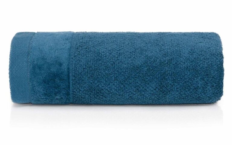 RĘCZNIK KĄPIELOWY 100x150 SPA HOTELOWY Bawełniany 550g/m2 CHŁONNY - VITO Niebieski/Blue (1)