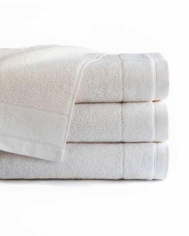Zestaw 4x Ręczniki Bawełniane VITO 550 g/m2 – 2x 70x140 + 2x 50x90 | Hotelowe SPA Kremowy (4)