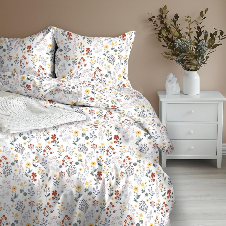 Pościel z Kory 160x200 + 2x70x80 Bawełna 100% Bielawa Produkt Polski - 1932  (2)