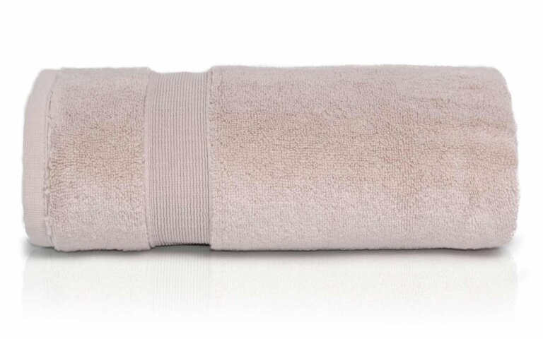 RĘCZNIK KĄPIELOWY 50x90 SPA HOTELOWY mały Bawełniany 600g/m2 CHŁONNY - ROCCO Perłowy (1)