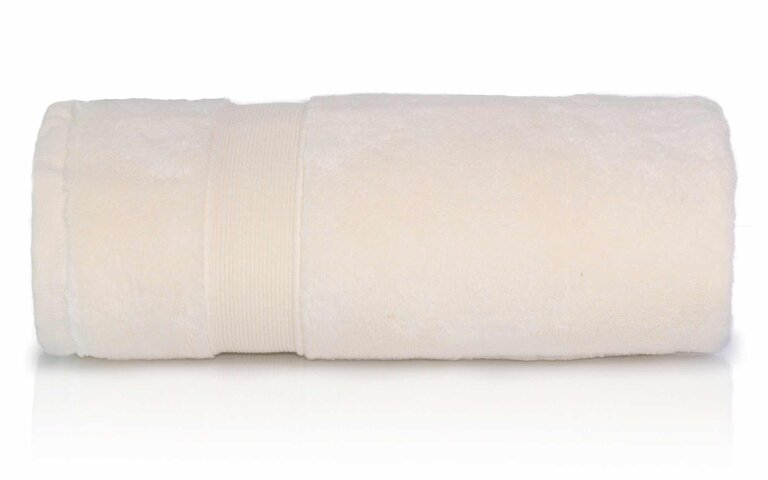 RĘCZNIK KĄPIELOWY 50x90 SPA HOTELOWY mały Bawełniany 600g/m2 CHŁONNY - ROCCO Ecru (1)