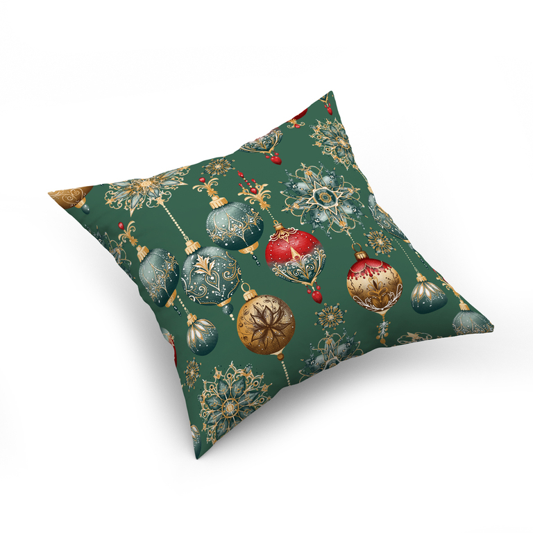 Poszewka na poduszkę ZIMOWA jasiek 40x40cm 100% BAWEŁNA, Christmas38 (1)