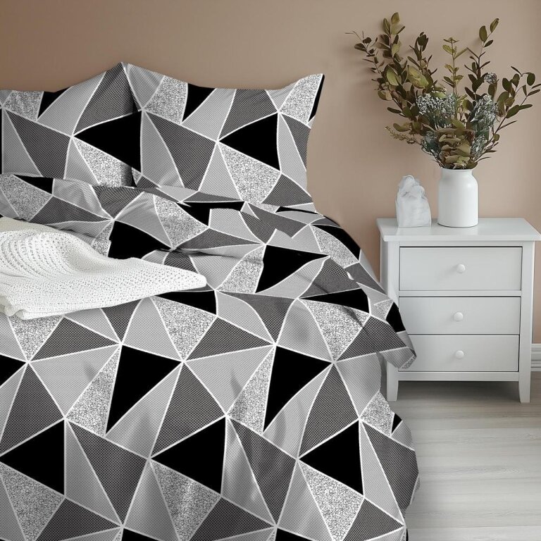 POŚCIEL Z KORY 160x200 + POSZEWKA 70x80 GRUBA POLSKA BAWEŁNA - 1262 (7)