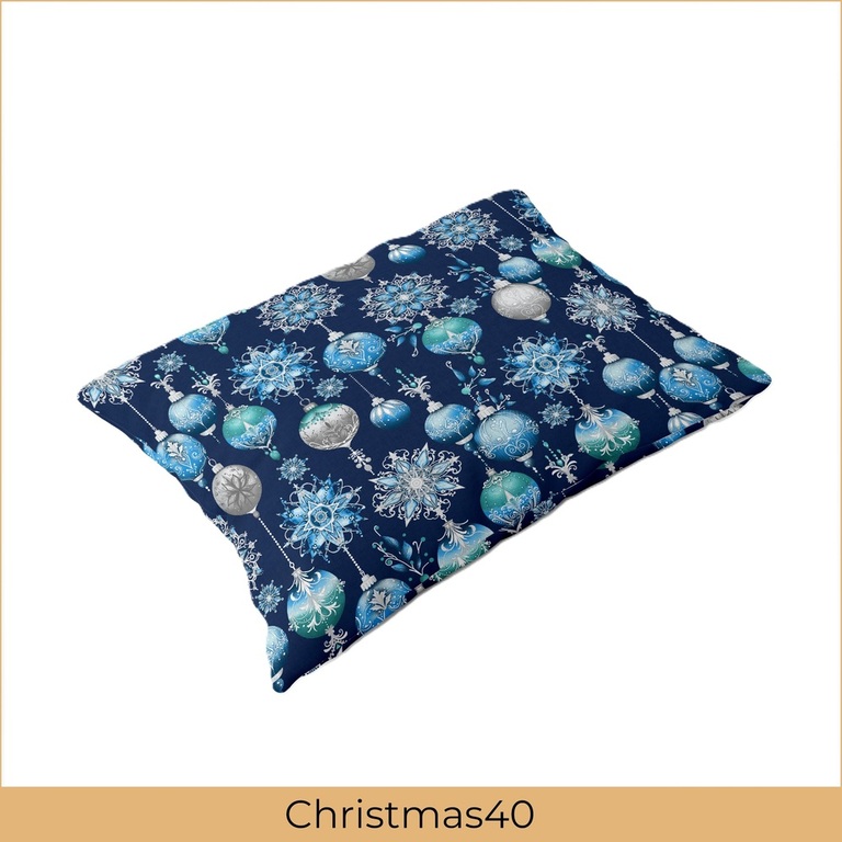 Poszewka na poduszkę 40x60cm BAWEŁNA 100% CERTYFIKAT - Christmas 40 (2)