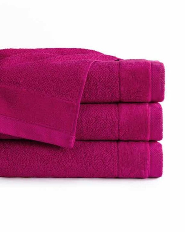 Zestaw 4x Ręczniki Bawełniane VITO 550 g/m2 – 2x 70x140 + 2x 50x90 | Hotelowe SPA Amarant (4)