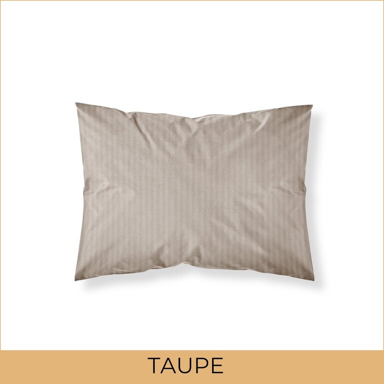 Poszewka na poduszkę 70x80 Hotelowa Adamaszek TAUPE (2)