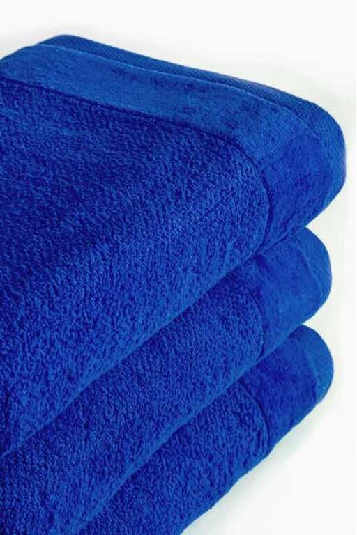 Zestaw 4x Ręczniki Bawełniane VITO 550 g/m2 – 2x 70x140 + 2x 50x90 | Hotelowe SPA Royal Blue (3)