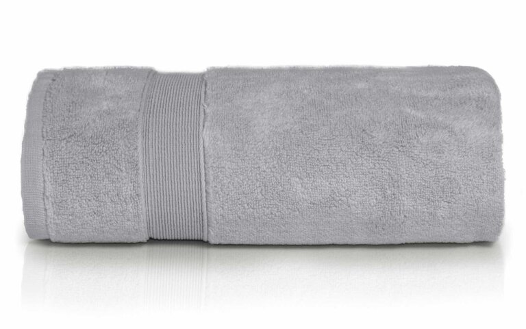 RĘCZNIK KĄPIELOWY 50x90 SPA HOTELOWY mały Bawełniany 600g/m2 CHŁONNY - ROCCO Jasnoszary (1)