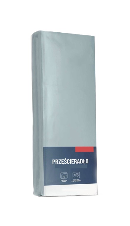 Prześcieradło z gumką 90x200 MikroSatyna Certyfikat, mięta (2)