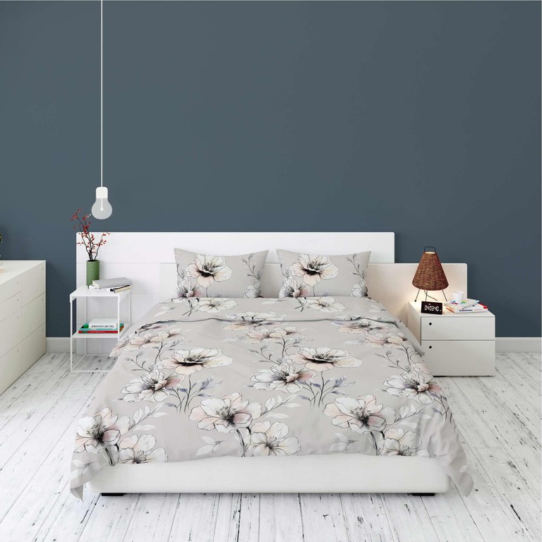 POŚCIEL 200x220 FLANELOWA KOMPLET GRUBA FLANELA ciepła zimowa pościel 5637_B (2)