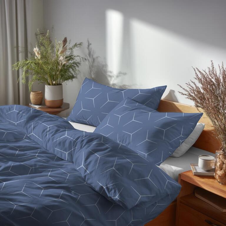 Pościel z Kory 140x200 + poszewka 70x80 POLSKI PRODUCENT - MILANO JEANS (8)