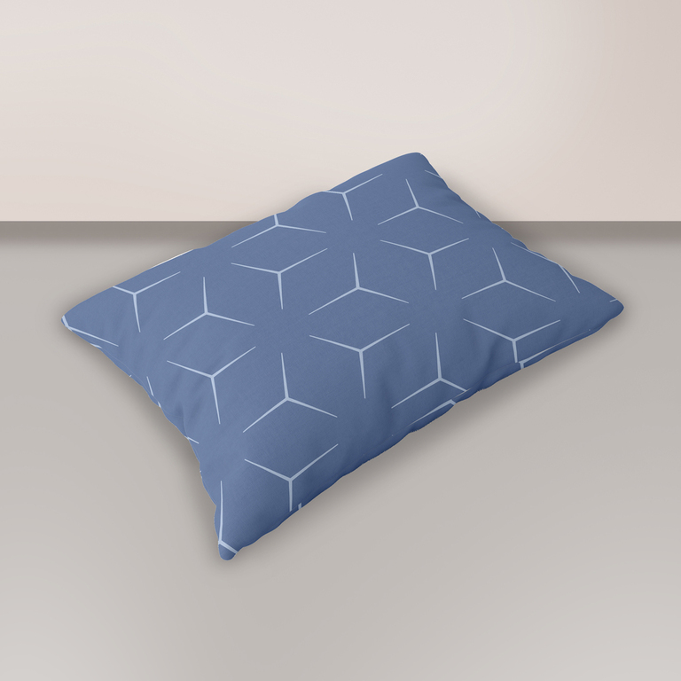 Poszewka na poduszkę 50x60cm BAWEŁNA CERTYFIKAT - MILANO JEANS (1)