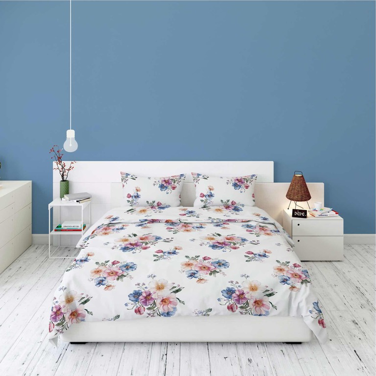 Pościel Flanelowa 140x200 FLANELOWA KOMPLET GRUBA FLANELA ciepły zimowy komplet 5629_A (2)