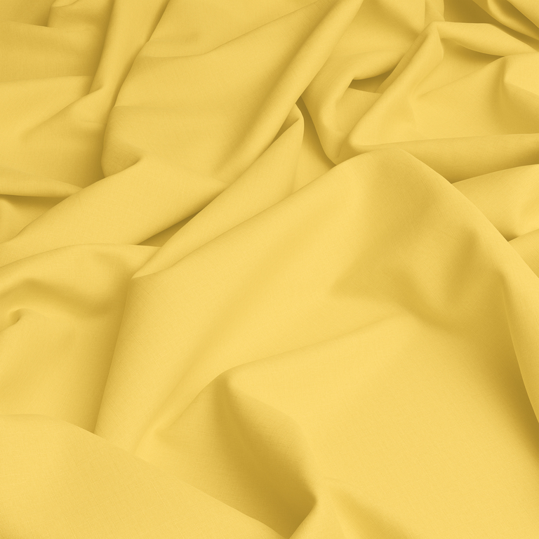 Prześcieradło Tradycyjne 160x200CM Bez Gumki BAWEŁNA 100% - Żółty Słoneczny (3)