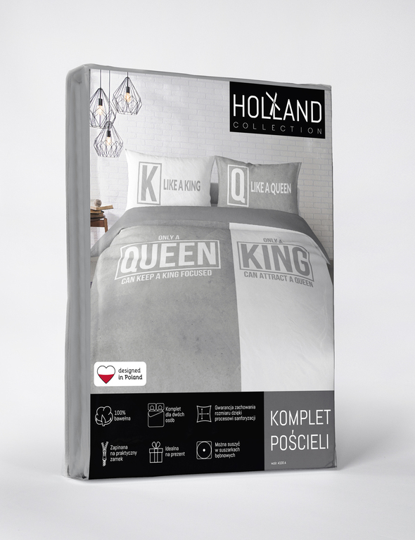  Pościel bawełniana małżeńska 200x220 2x70x80 Holland 100% bawełna 4100a (2)