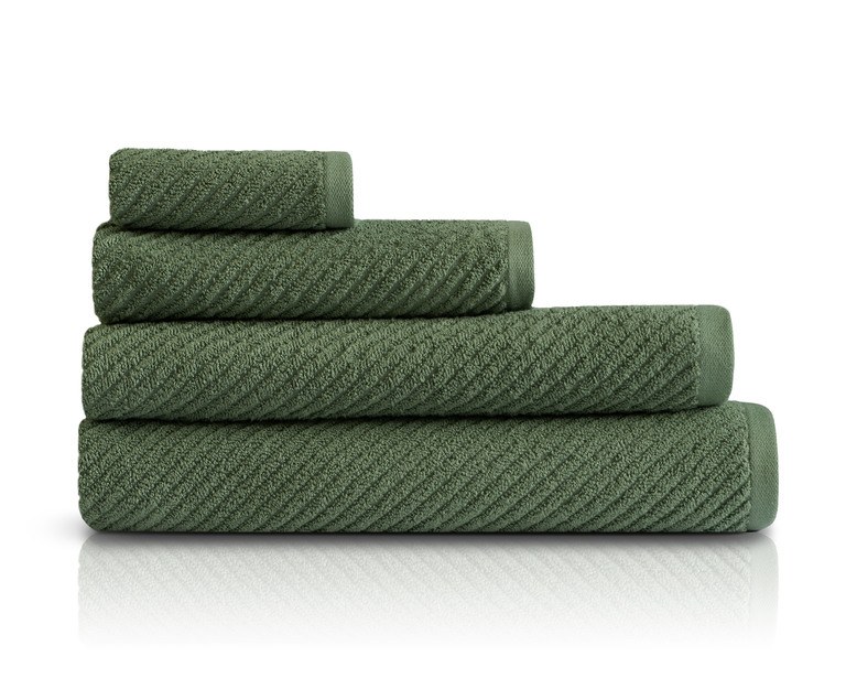 RĘCZNIK KĄPIELOWY 100x150 SPA HOTELOWY Bawełniany 550g/m2 CHŁONNY - FORTE oliwkowy (2)