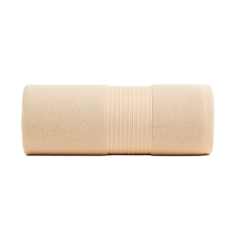 RĘCZNIK KĄPIELOWY bawełniany MAŁY 50x90 PARIS SPA HOTELOWY Beżowy BEIGE (1)