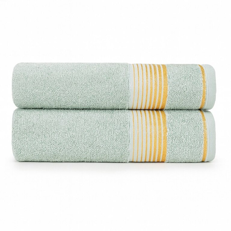 RĘCZNIK KĄPIELOWY 50x90 SPA HOTELOWY mały Bawełniany 400g/m2 CHŁONNY - MONTREAL Mięta (3)