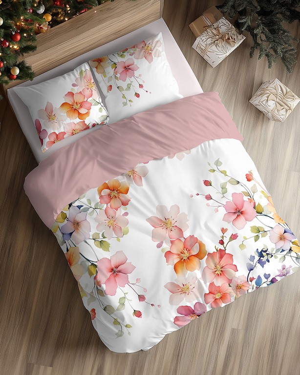  Pościel Bawełniana Małżeńska 200x220 + 2x70x80 Holland 100% bawełna 5837 A (1)