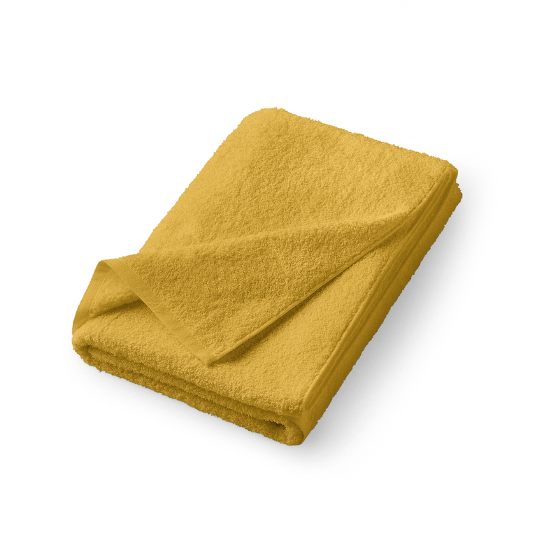RĘCZNIK FROTTE 50x100 KĄPIELOWY BAWEŁNA 100% 500g/m2 CHŁONNY -  Yellow (1)