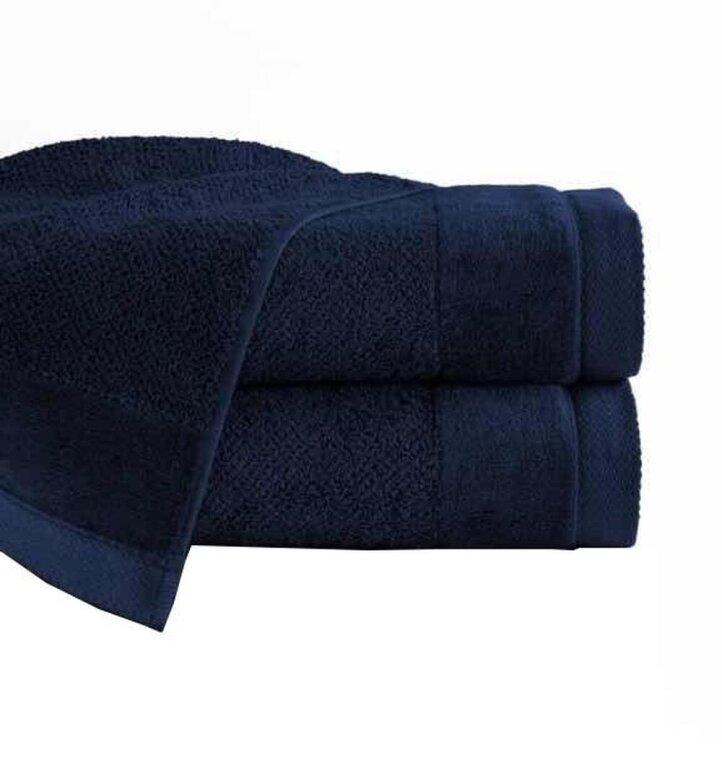Zestaw 2x RĘCZNIK KĄPIELOWY 70x140 SPA HOTELOWY Duży Bawełniany 550g/m2 - VITO Granat (5)