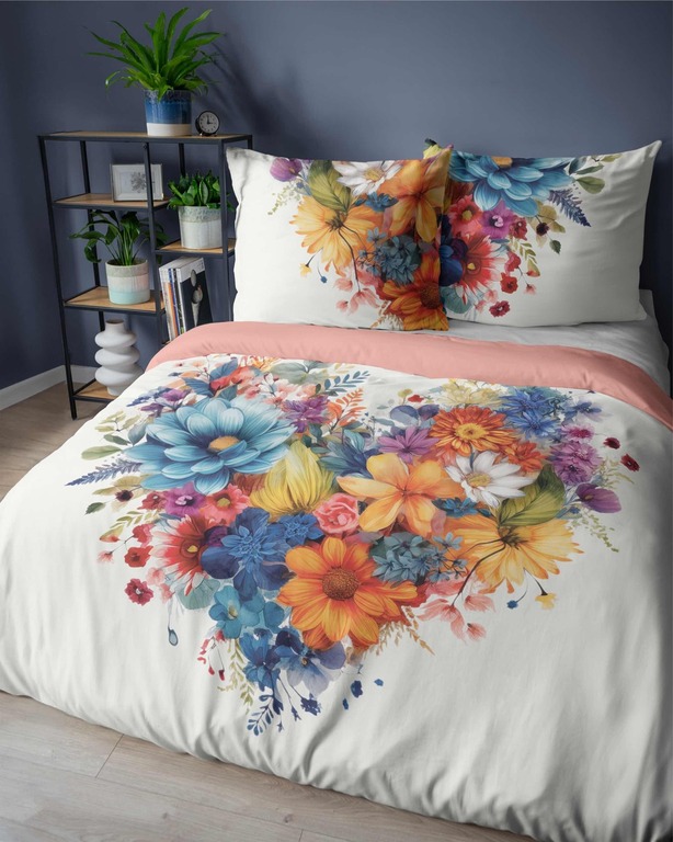  Pościel Bawełniana Małżeńska 200x220 + 2x70x80 Holland 100% bawełna 5120_A (1)