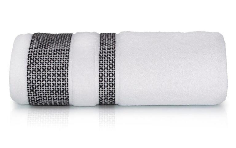 RĘCZNIK KĄPIELOWY 50x90 SPA HOTELOWY mały Bawełniany 550g/m2 CHŁONNY - Biały (1)