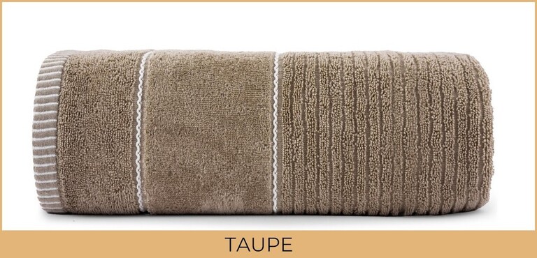 RĘCZNIK KĄPIELOWY 50X90 SPA HOTELOWY mały Bawełniany 470g/m2 CHŁONNY - TEO taupe (2)