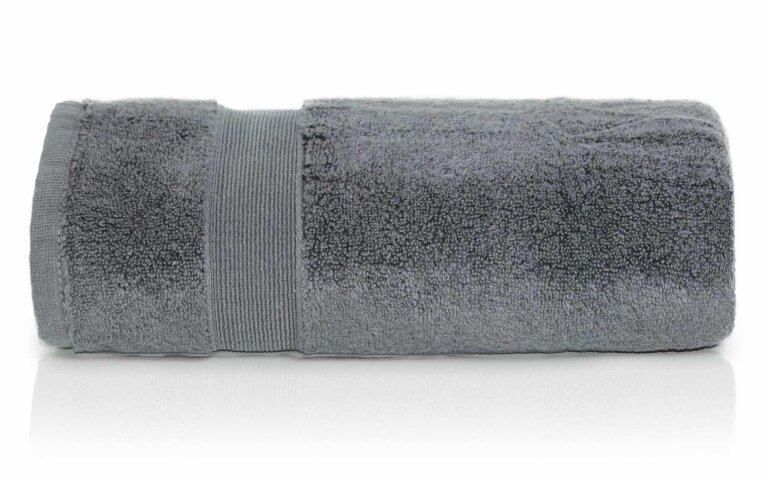 RĘCZNIK KĄPIELOWY 50x90 SPA HOTELOWY mały Bawełniany 600g/m2 CHŁONNY - ROCCO szary (1)