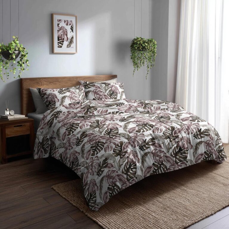 POŚCIEL Z KORY 160x200 + POSZEWKA 70x80 GRUBA POLSKA BAWEŁNA - 1550 (4)