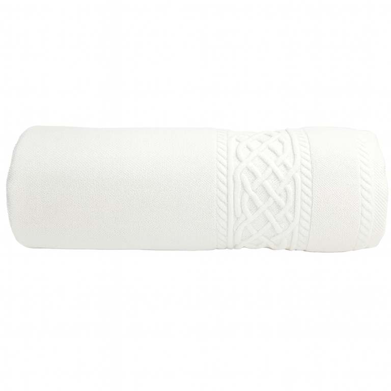 RĘCZNIK KĄPIELOWY 70x140 SPA HOTELOWY Duży Bawełniany 500g/m2 CHŁONNY - SYDNEY Biały  (1)