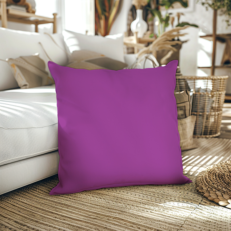 Poszewka na poduszkę 100% bawełna 40x40cm, jasiek, certyfikat- lawenda (1)