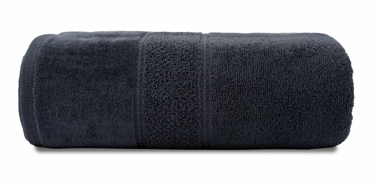 RĘCZNIK KĄPIELOWY 50x90 SPA HOTELOWY mały Bawełniany 480g/m2 CHŁONNY - MARIO grafitowy (3)