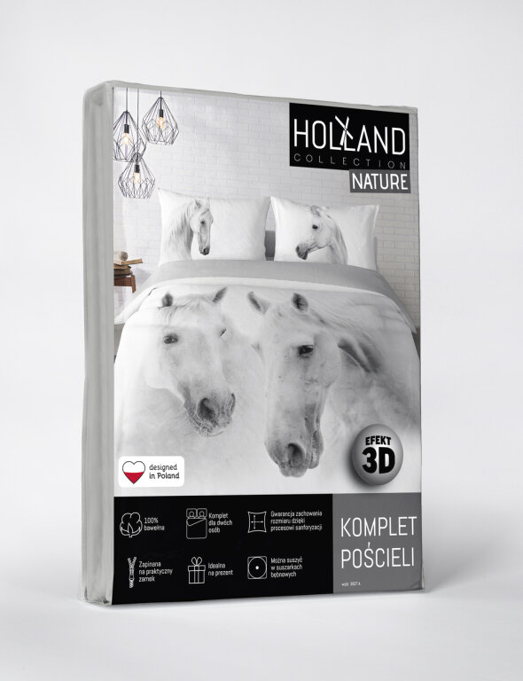 Pościel Bawełniana małżeńska 160x200 + 2x70x80 Holland 100% bawełna 3927_A (4)