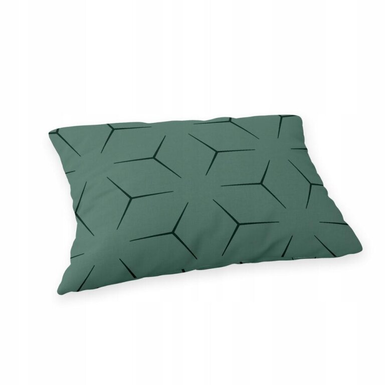 Poszewka na poduszkę 40x60cm BAWEŁNA 100% CERTYFIKAT - Milano Oliwka (10)