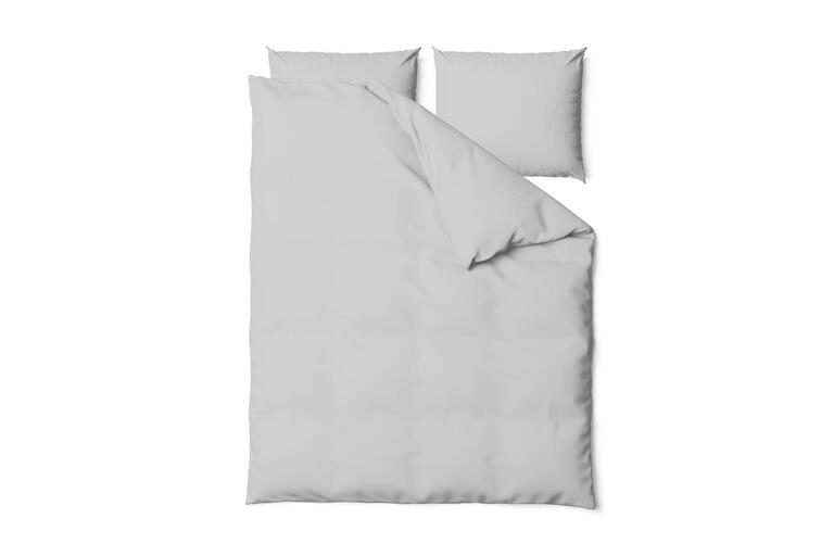 POŚCIEL HOTELOWA 140x200cm + POSZEWKA 70x80 BAWEŁNA 100% Kolor: STALOWY (2)