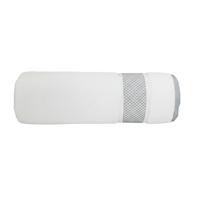RĘCZNIK KĄPIELOWY 50x90  MONACO SPA HOTELOWY mały Bawełniany 500g/m2 CHŁONNY - MONACO WHITE (1)