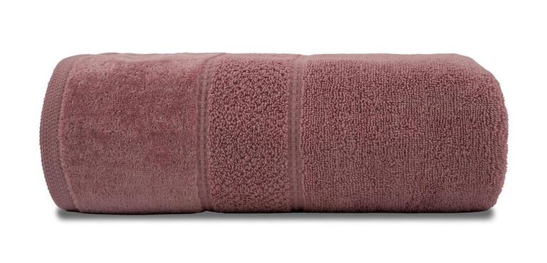 RĘCZNIK KĄPIELOWY 100x150 SPA HOTELOWY Bawełniany 480g/m2 CHŁONNY - MARIO różowy (1)