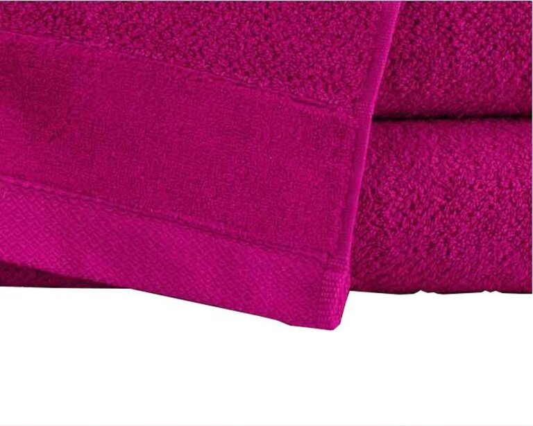Zestaw 2x RĘCZNIK KĄPIELOWY 70x140 SPA HOTELOWY Duży Bawełniany 550g/m2 - VITO amarant (4)
