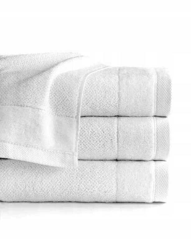 Zestaw 4x Ręczniki Bawełniane VITO 550 g/m2 – 2x 70x140 + 2x 50x90 | Hotelowe SPA Biały (8)