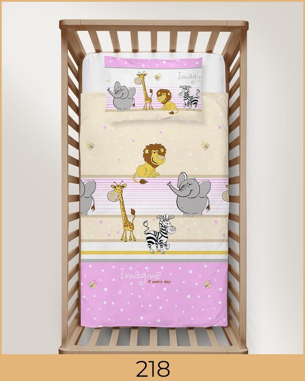 POŚCIEL DZIECIĘCA 90x120 + 40x60 100% BAWEŁNA certyfikat 2-el do Łóżeczka 218 (3)